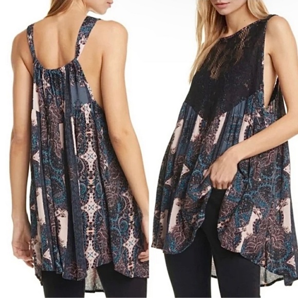 Free People Dresses & Skirts - Free People Count Me In Trapeze Mini Dress XS, NWT